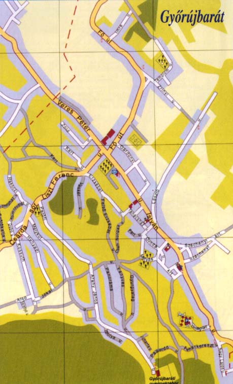 győrújbarát térkép Győrújbarát győrújbarát térkép